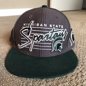 Michigan State University snapback hat